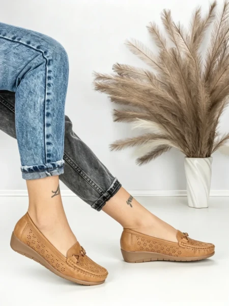Pantofi Casual Dama JM728 CAMEL | ANNALISE