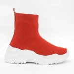 Pantofi Sport cu Platforma Dama 901 Red Diamantique