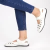 Pantofi Casual Dama NB7 White X-Mmm