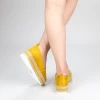 Pantofi Casual Dama cu Platforma FS7 Yellow Mei