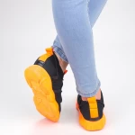 Pantofi Sport Dama YQ50 Black-orange Mei