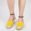 Pantofi Casual Dama QZL278 Yellow Mei