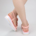 Sandale Dama cu Platforma WS150 Pink Mei