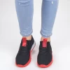 Pantofi Sport Dama YKQ70 Black-red Mei