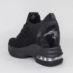 Pantofi Sport Dama cu Platforma SJN276 Black Mei