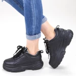Pantofi Sport Dama cu Platforma JYP1 Black Mei