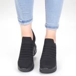 Pantofi Sport Dama cu Platforma SJN278 All-Black Mei
