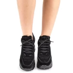 Pantofi Sport Dama cu Platforma YKQ173 Black Mei
