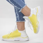 Pantofi Sport Dama HMM26 Yellow Mei