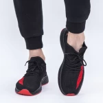 Pantofi Sport Barbati GB81 Black-Red (N17) Mei