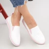 Pantofi Casual Dama D712 White-Pink Se7en