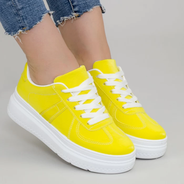 Pantofi Sport Dama XC9 Yellow Mei