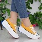 Pantofi Sport Dama cu Platforma XC2 Yellow Mei