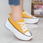 Pantofi Sport Dama cu Platforma XC2 Yellow Mei