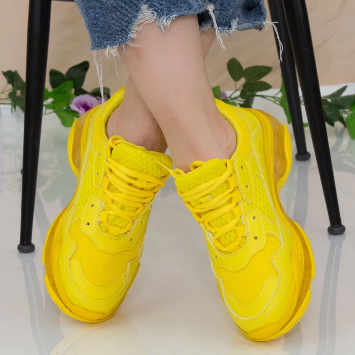 Pantofi Sport Dama YKQ193 Yellow Mei