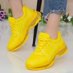 Pantofi Sport Dama YKQ193 Yellow Mei
