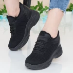 Pantofi Sport Dama cu Platforma YL05 Black Mei