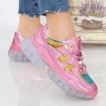 Pantofi Sport Dama X612 Pink Se7en