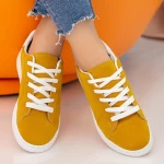 Pantofi Sport Dama WS172 Yellow-White Mei
