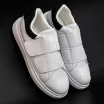 Pantofi Sport Barbati B83 White-Black Mei