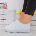 Pantofi Sport Dama E223 White Fashion