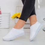 Pantofi Sport Dama E223 White Fashion