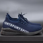 Pantofi Sport Barbati D806 Black-Blue Se7en