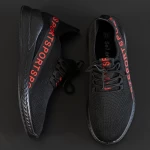 Pantofi Sport Barbati D806 Black-Red Se7en