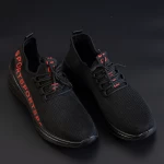 Pantofi Sport Barbati D806 Black-Red Se7en