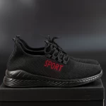 Pantofi Sport Barbati D810 Black-Red Se7en