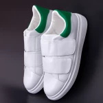 Pantofi Sport Barbati B83 White-Green Mei