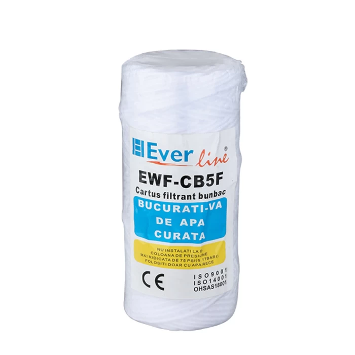 Cartus filtrant bumbac 5" EWF-CB5F » MeiMall.Ro