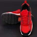 Pantofi Sport Barbati 0553 Red-Black Mei