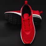 Pantofi Sport Barbati 0579 Red-Black Mei