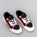 Pantofi Sport Barbati F109 Negru-Rosu Fashion
