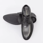 Pantofi Barbati din piele naturala Y006A-10A Negru Stephano