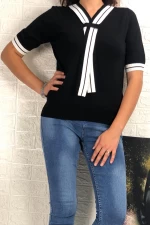 Bluza Dama M18-322 Negru Fashion