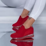 Pantofi Sport Dama HFD25 Red » MeiMall.Ro